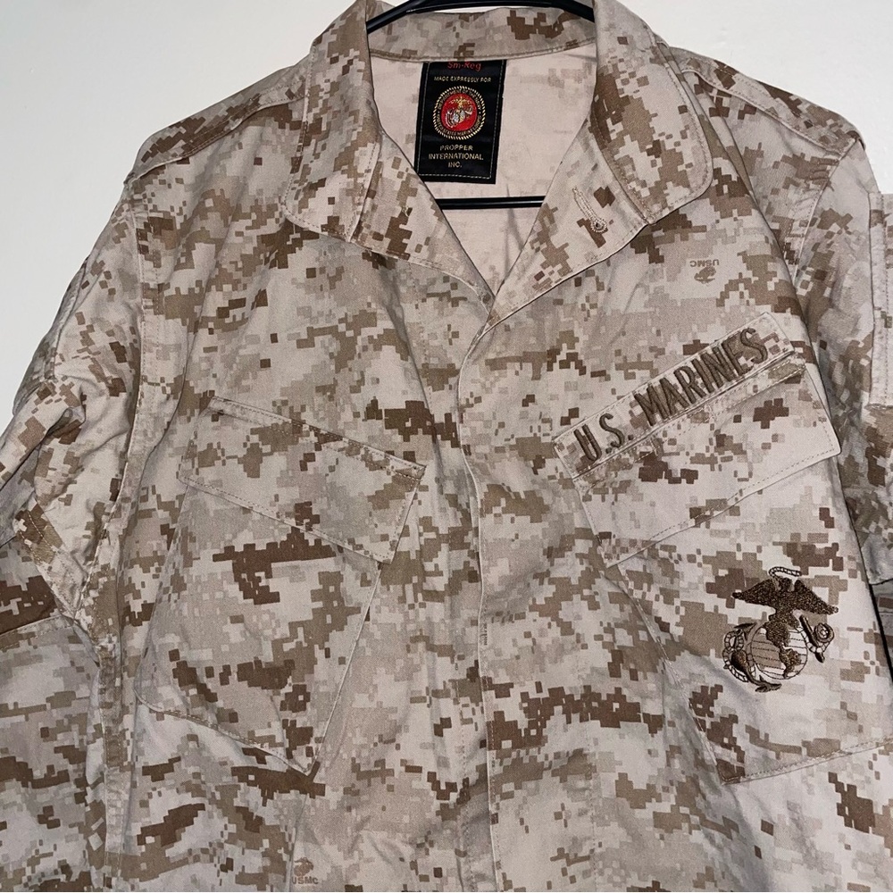 USMC | US Marine Corps Desert Marpat Jacket Combat Coat - Picture 2 of 5